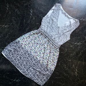 Cute summer sailboat print tank dress